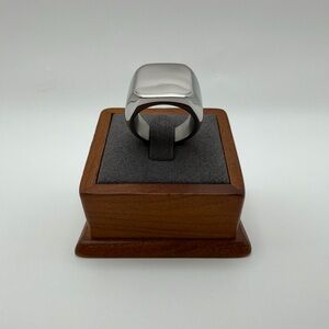 Stainless steel square shape ring